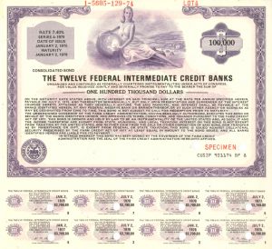 Twelve Federal Intermediate Credit Banks